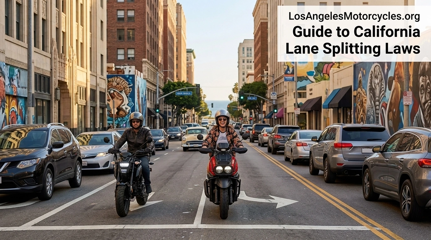 Lane Splitting in California — What Los Angeles Riders Need to Know